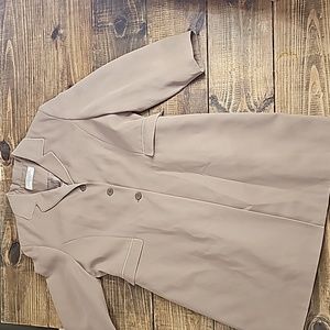Larry Levine Tan Blazer Coat